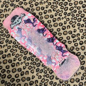 Custom skateboard deck used